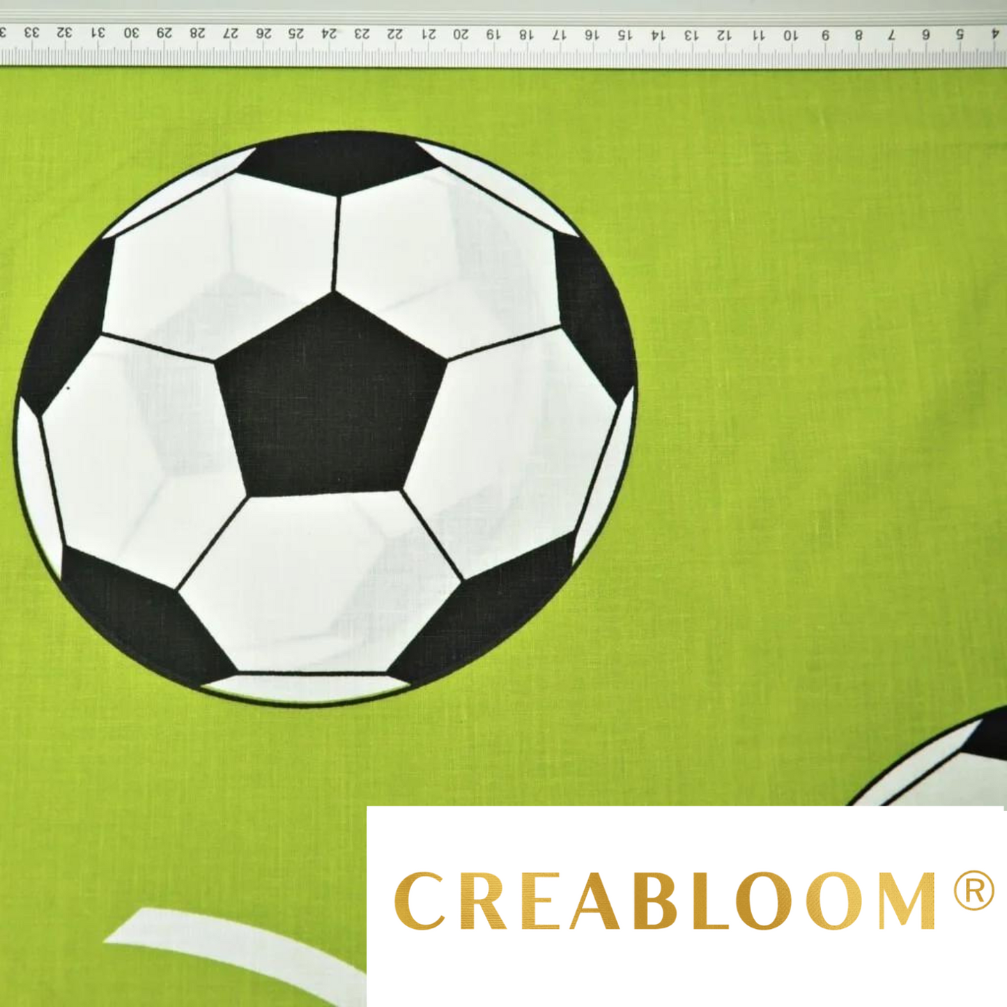 Tissu Coton Motif Football
