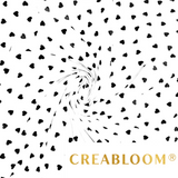 Tissu Coton Motif Coeurs