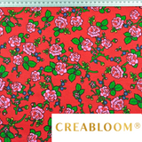 Tissu Coton Motif Fleurs