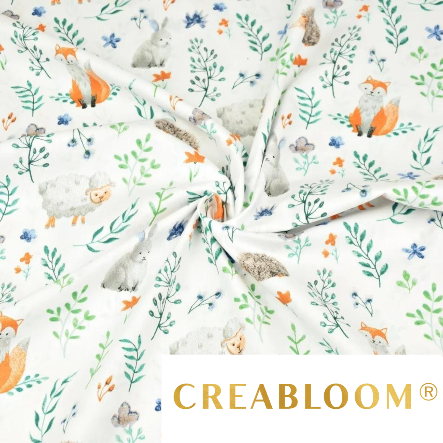 Tissu Coton Motif Animaux