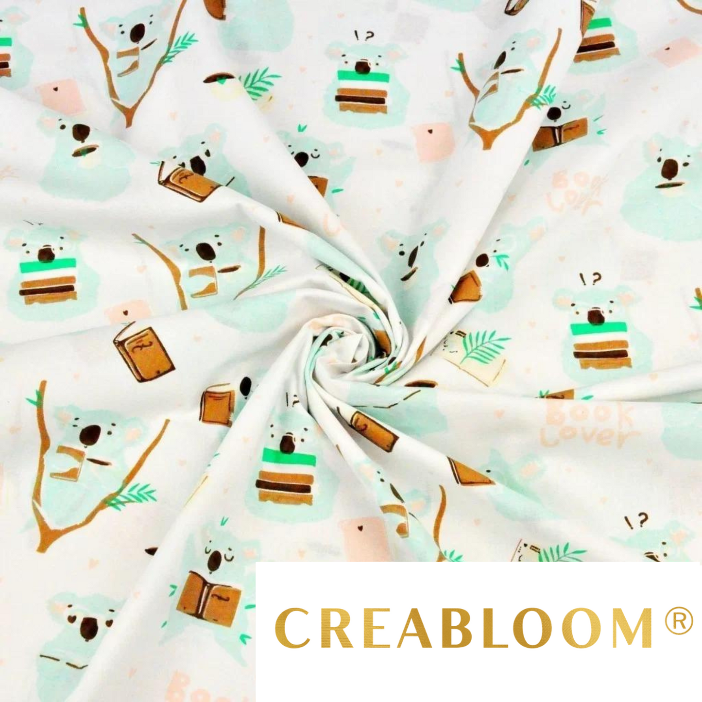 Tissu Coton Motif Koalas