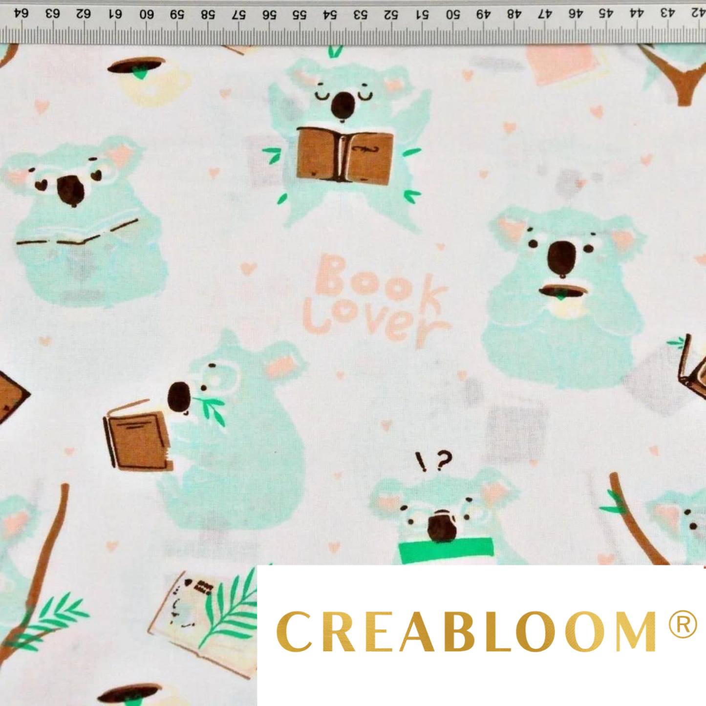 Tissu Coton Motif Koalas