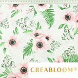 Tissu Coton Motif Fleurs