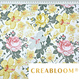 Tissu Coton Motif Fleurs