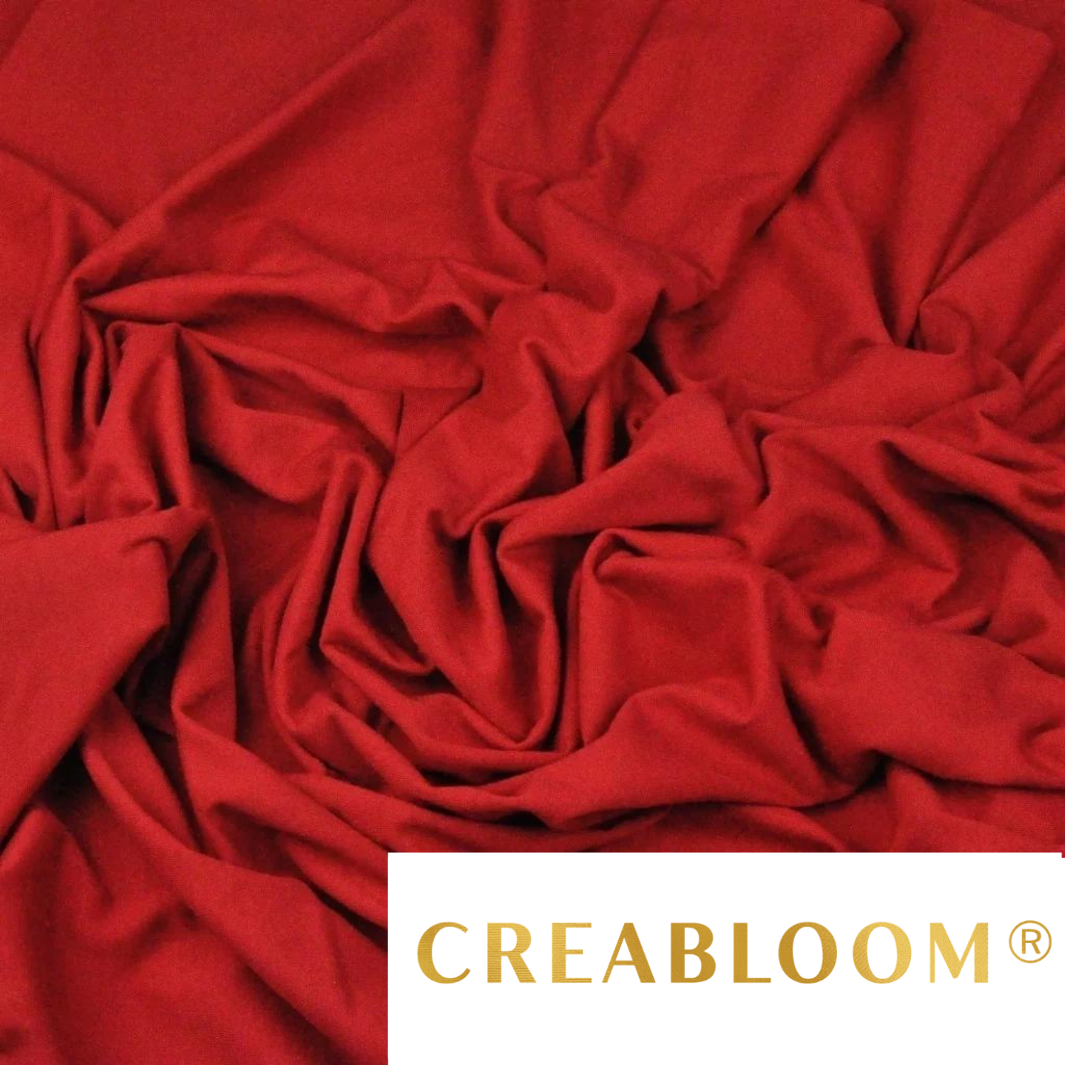 Tissu Jersey - Rouge