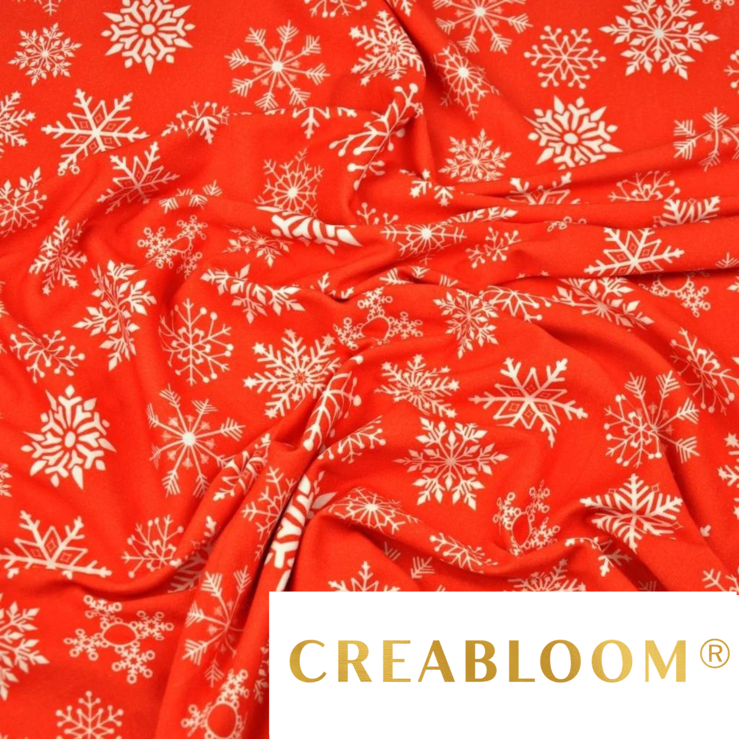 Tissu Jersey Imprimé Noël