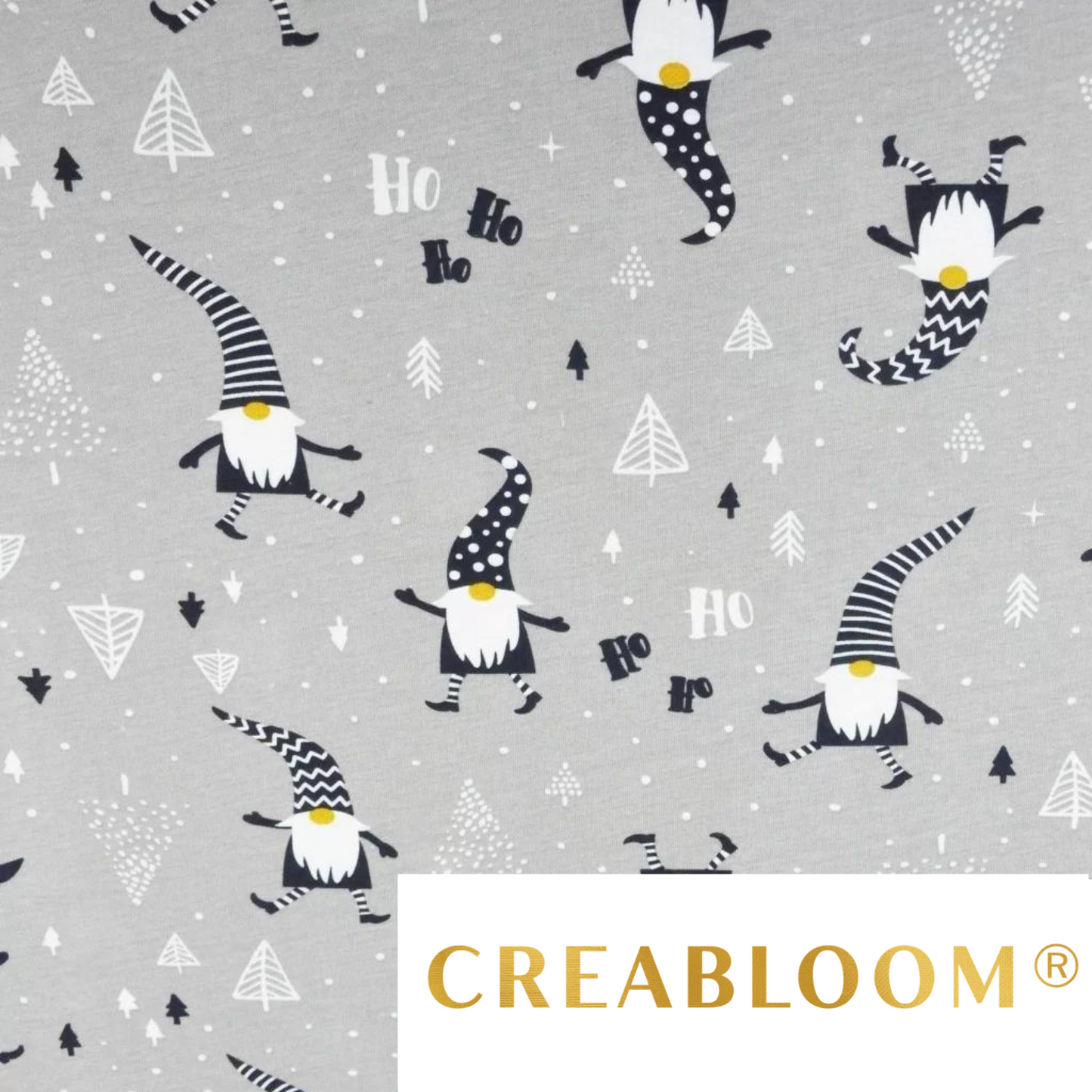 Tissu Jersey Imprimé Noël