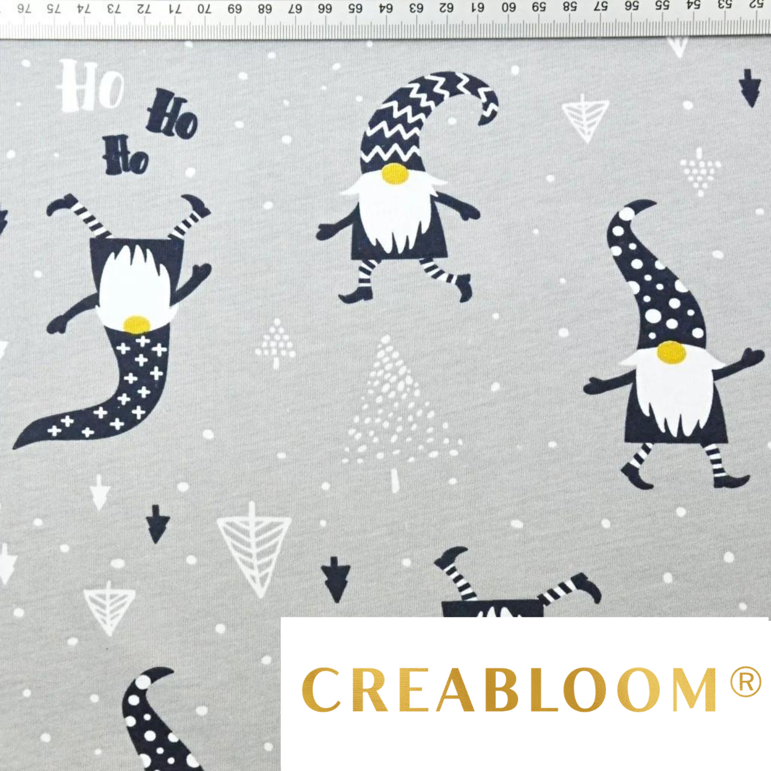 Tissu Jersey Imprimé Noël