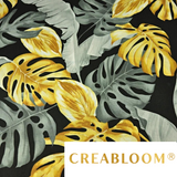 Tissu Coton Motif Plantes