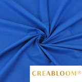 Tissu Coton Uni Bleu Cobalt