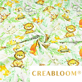 Tissu Coton Motif Animaux
