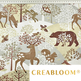 Tissu Coton Motif Animaux