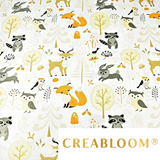 Tissu Coton Motif Animaux