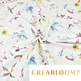 Tissu Coton Motif Fleurs