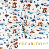 Tissu Coton Motif Oursons