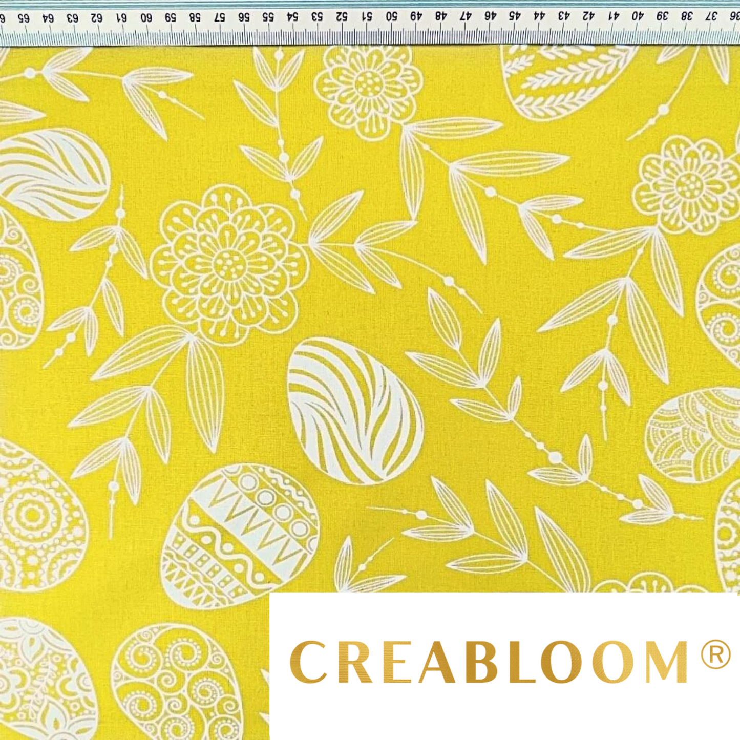 Tissu Coton Motif Ufs De Pâques