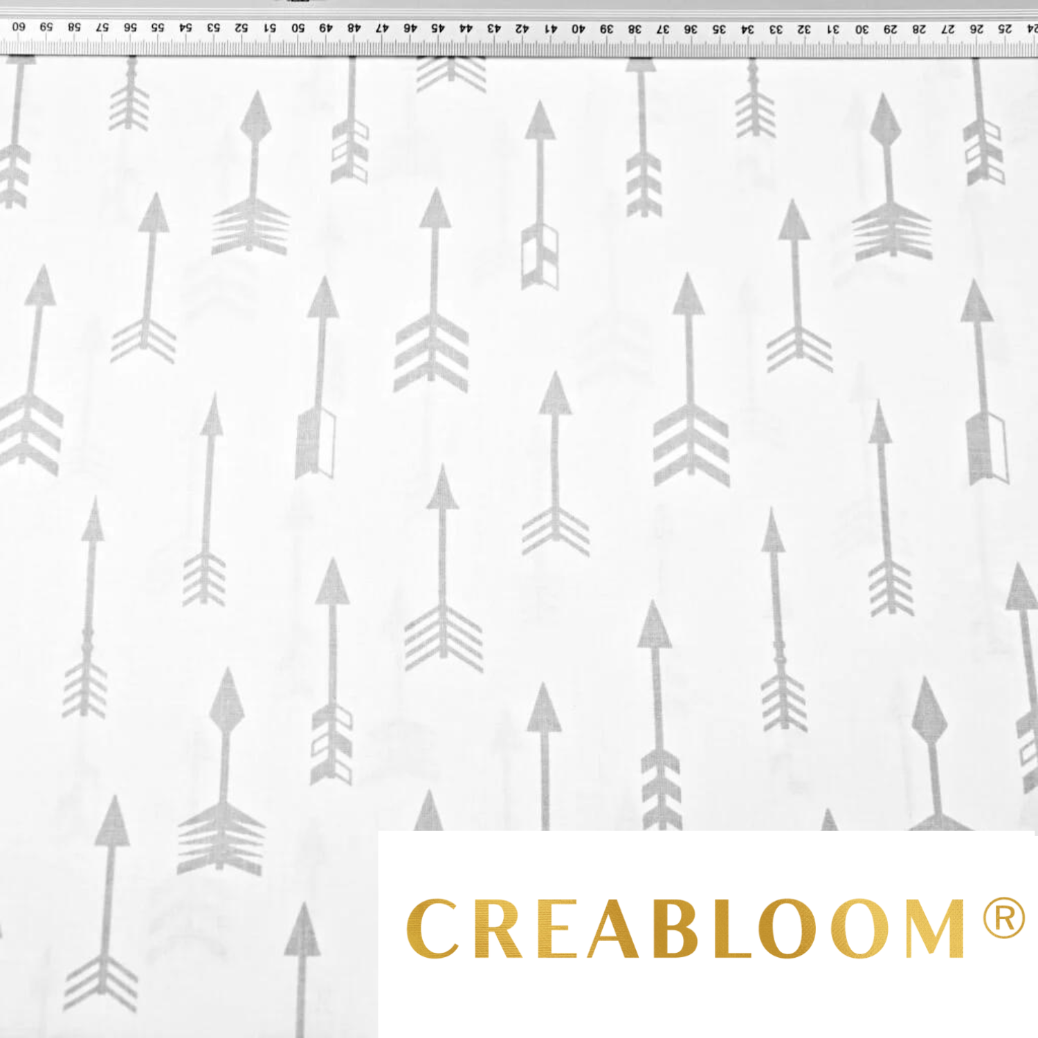 Tissu Coton Motif Flèches