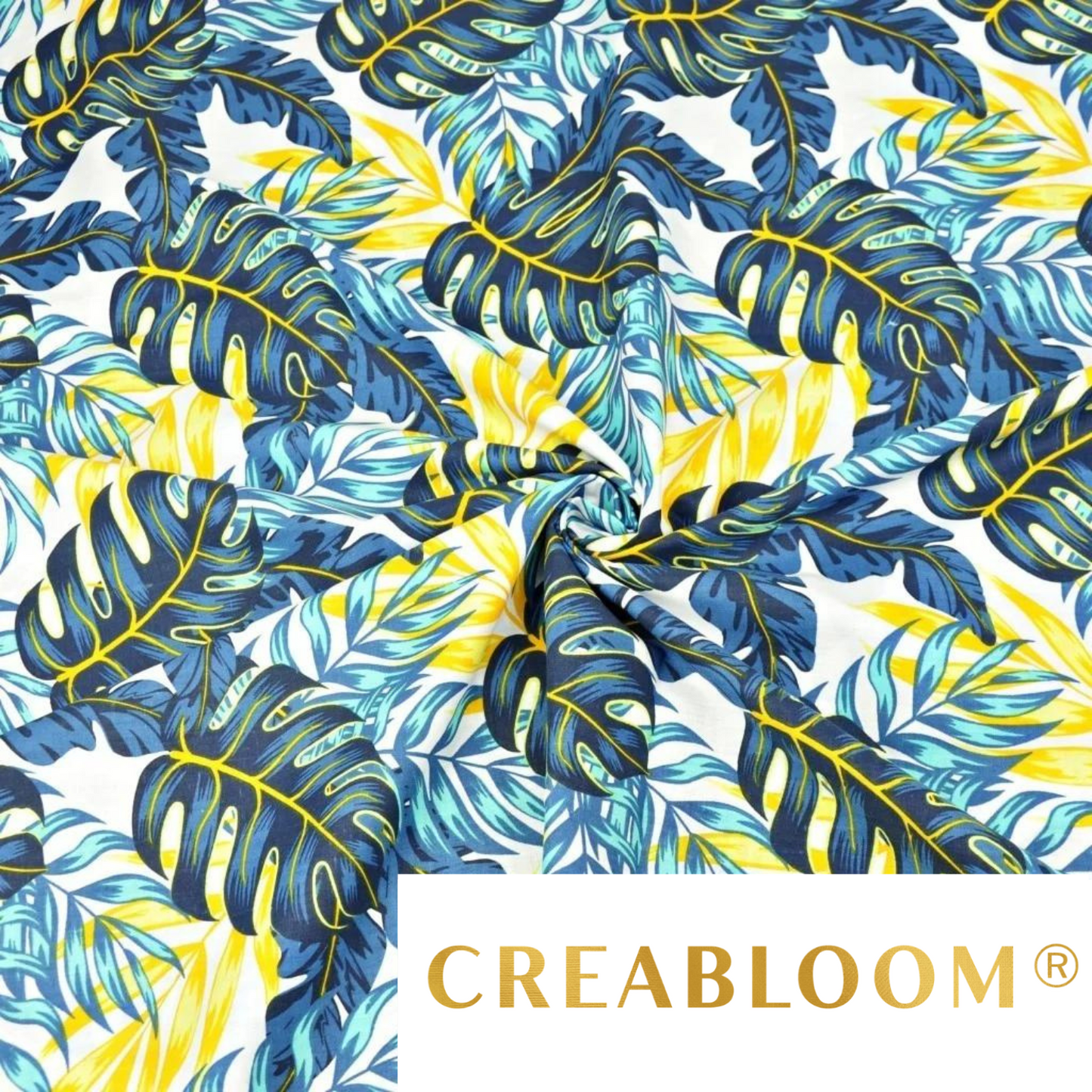 Tissu Coton Imprimé Fleurs