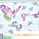 Tissu Coton Motif Papillons