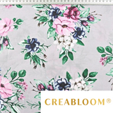 Tissu Coton Motif Fleurs