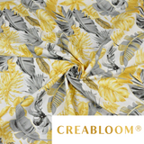 Tissu Coton Motif Fleurs