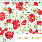 Tissu Coton Motif Fleurs