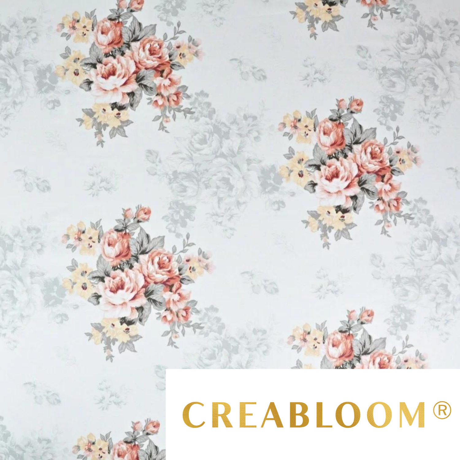 Tissu Coton Motif Fleurs