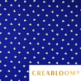 Tissu Coton Motif Coeurs