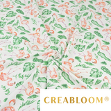 Tissu Coton Motif Flamant Rose