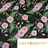 Tissu Coton Motif Fleurs