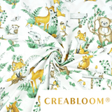 Tissu Coton Motif Animaux
