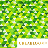 Tissu Coton Motif Triangles