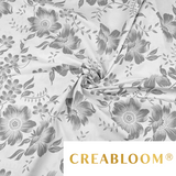 Tissu Coton Motif Fleurs
