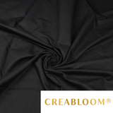 Tissu Coton Uni Noir