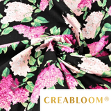 Tissu Coton Motif Fleurs