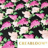 Tissu Coton Motif Fleurs