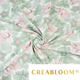 Tissu Coton Motif Fleurs