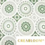 Tissu Coton Motif Mandalas