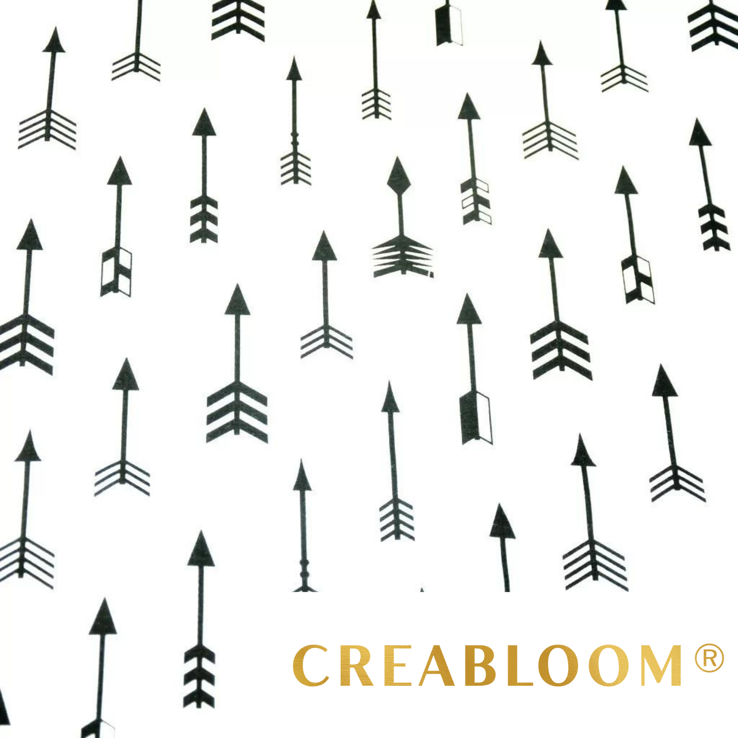 Tissu Coton Motif Flèches