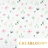 Tissu Coton Motif Fleurs