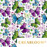 Tissu Coton Motif Papillons