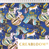 Tissu Coton Motif Cirque