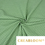 Tissu Coton Motif À Pois De 4Mm