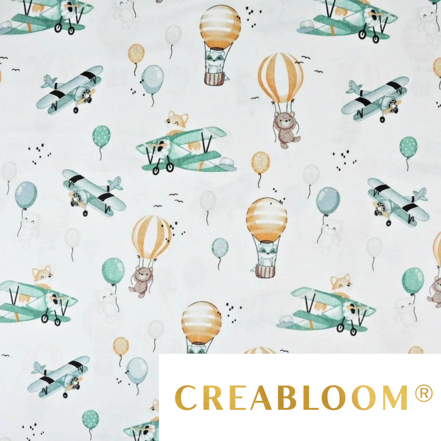 Tissu Coton Motif Animaux