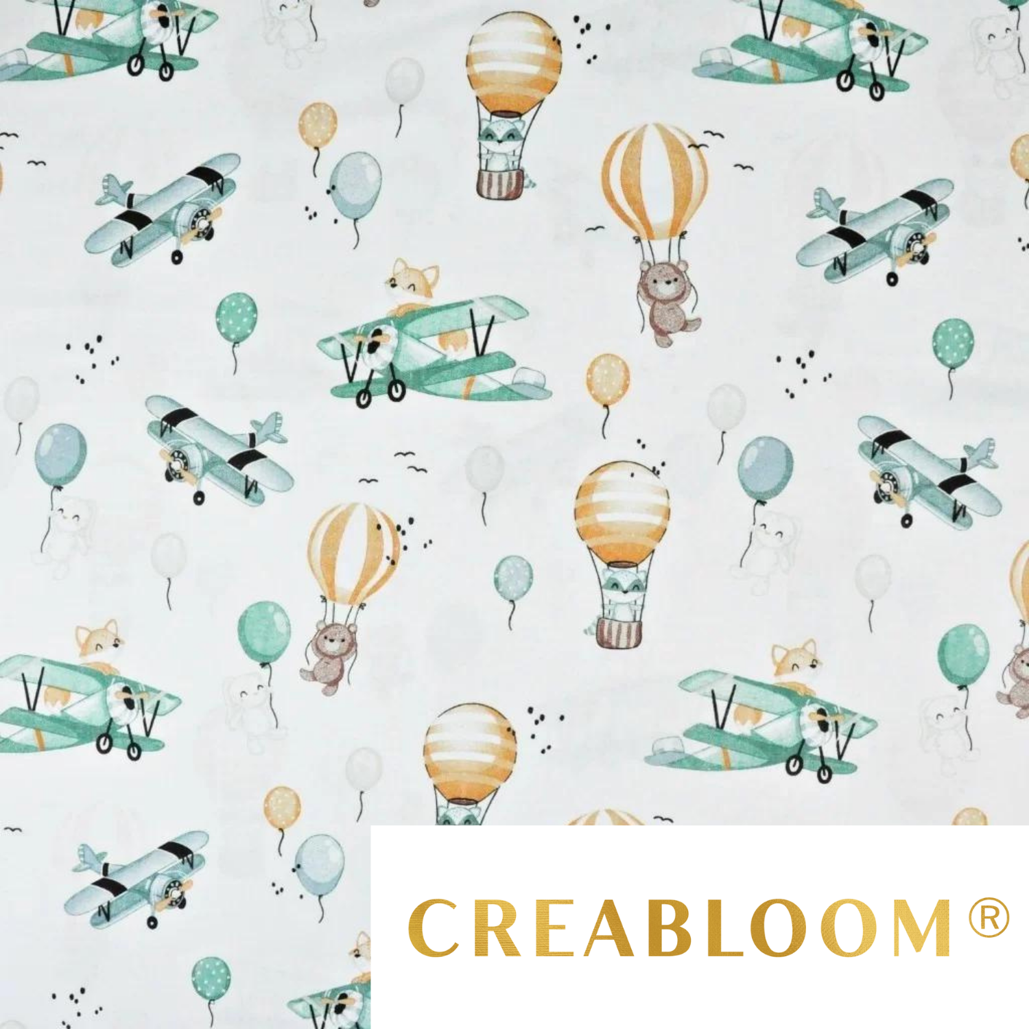 Tissu Coton Motif Animaux