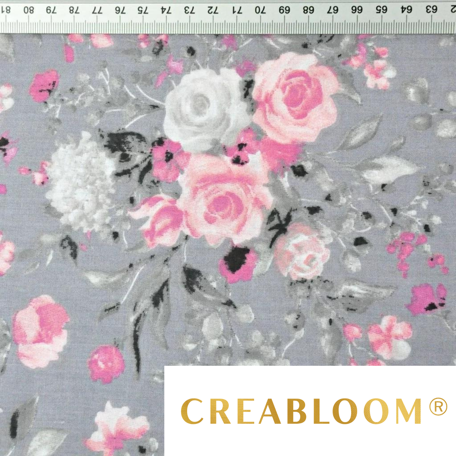 Tissu Coton Motif Fleurs