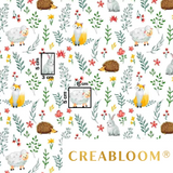 Tissu Coton Motif Animaux