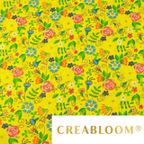 Tissu Coton Motif Fleurs