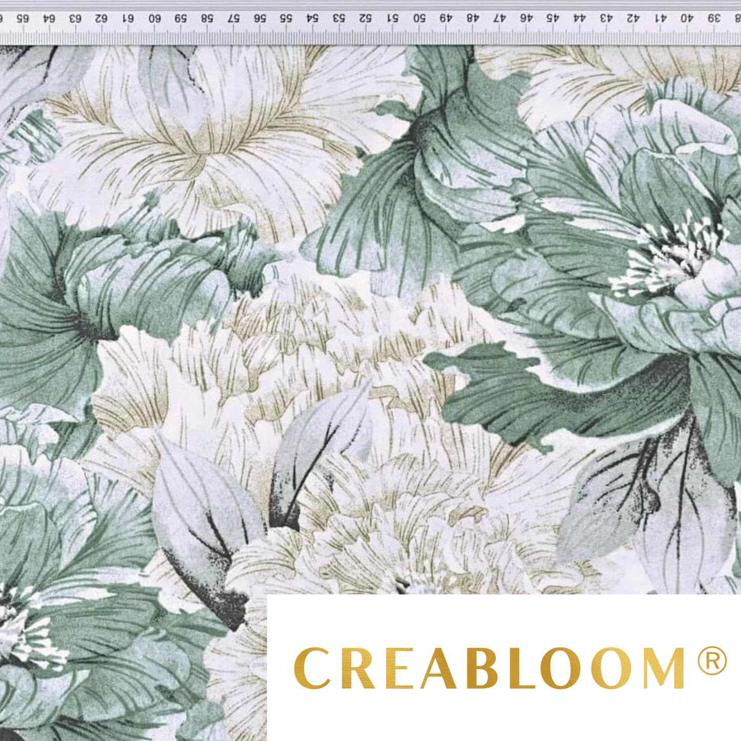 Tissu Coton Motif Fleurs