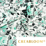 Tissu Coton Motif Fleurs
